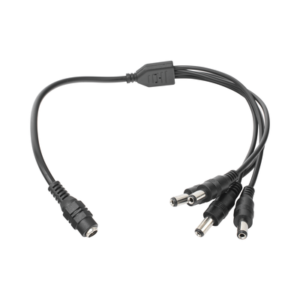 Cable con Conector Jack Hembra de 3.5 mm con 4 Salidas de Jack Macho (Divisor de energía) / TIPO PULPO / 4 Conectores Ma