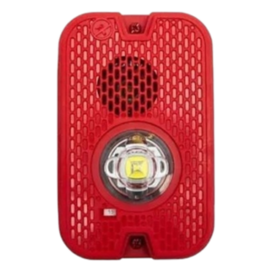 Sirena con Lámpara LED Estroboscópica para Exterior / a 2 Hilos / Montaje en Pared / 24 Vcd / Configuración Estroboscópi