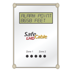 Módulo Localizador de Distancia de Alarma para Cable Detector Lineal de Calor (LHD) / Doble Zona / Hasta 3 Km por zona /