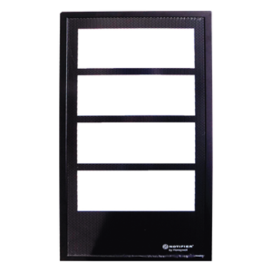 Puerta para Gabinete de 4 Niveles / para Paneles NOTIFIER Serie ONYX / Color Negro