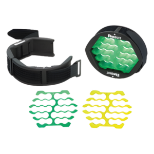 Herramienta Para Peinado y Organización de Cables, Incluye Organizador Verde para Diámetros de Cables de 4.6 a 6.3 mm y