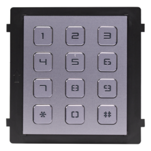 Módulo de Teclado para Frente de Calle Modular / Desbloqueo de Puerta Mediante Código / Llamada a monitor.