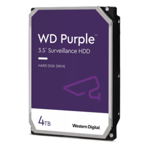 Disco duro WD de 4TB / 3 AÑOS DE GARANTÍA / Optimizado para Videovigilancia