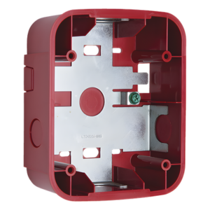 Caja de Montaje en Pared, para Sirena, Color Rojo, Nuevo Diseño Moderno y Elegante