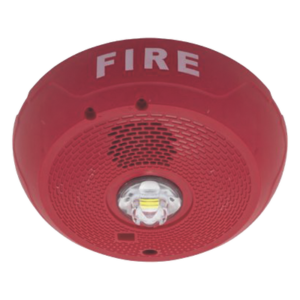 Sirena con Lámpara LED Estroboscópica / 2 Hilos / Montaje en Techo / 15 Hasta 177 Candelas / Temporal 3 Alto y Bajo / Ta